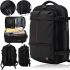 Airback Vacuum Backpack 8897 40 liter city shoulder bag with code lock, hand luggage with vacuum compartment and USB MAG-910 pump