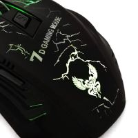 Игровая компьютерная мышь Gaming Mouse X7 проводная оптическая USB геймерская мышка со светодиодной LED подсветкой для ПК компьютера и ноутбука