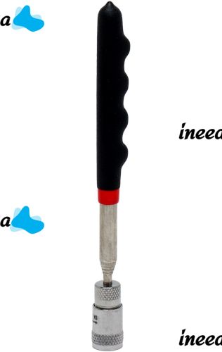 Телескопический магнитный манипулятор Intertool ET-1016 выдвижной LED фонарик с магнитной головкой и подсветкой, инструмент указка с магнитом