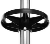 Garden Line 26X-82 Floor-Standing Wheel Storage Rack for 4 Wheels (up to 100 kg)—Vertical Stand for Car Tires and Rims, 105×45 cm
