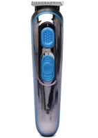 Gemei GM-587 cordless hair trimmer is a professional cordless beard and mustache trimmer with interchangeable attachments.