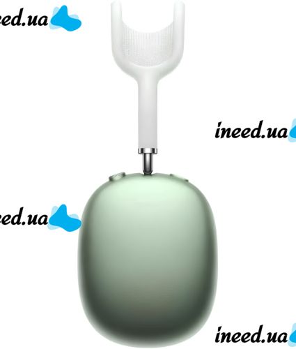 Беспроводные Bluetooth наушники AirPods Max Green полноразмерные блютуз стереонаушники с микрофоном шумоподавлением в чехле Smart Case MGYJ3 Зеленые