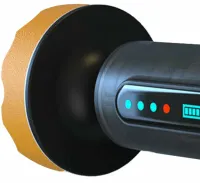 Беспроводная полировочная машинка Lesko LY-02 75 мм для полировки и шлифовки автомобиля, Аккумуляторная шлифмашина 2000 об/мин с 2 насадками Черная