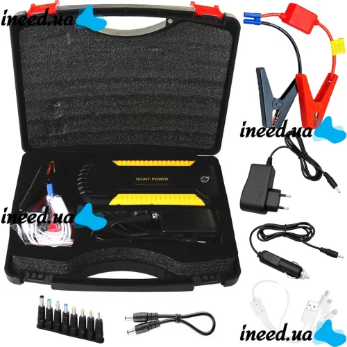 Автомобильное пускозарядное устройство Jump Starter JS19D 12V 88000 мАч автомобильный стартер и Powerbank с дисплеем для зарядки аккумулятора авто