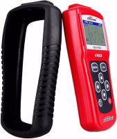 Автомобильный сканер OBDII/EOBD Konnwei KW808 для диагностики ошибок двигателя, универсальный диагностический автосканер с LCD дисплеем ELM327