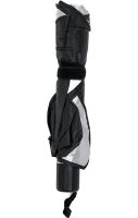 Автомобільна світловідбиваюча шторка парасолька Car Umbrellas сонцезахисний тент 120х70 см козирок на лобове скло для захисту від сонця в авто Чорний