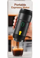 Аккумуляторная капсульная кофеварка Denokin KF-JN-01 3 в 1 для капсул и молотого кофе 72W портативная беспроводная эспрессо машина с подогревом воды