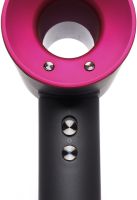 Фен для укладки и сушки волос Super Hair Dryer Supersonic HD07 5 в 1 стайлер со сменными магнитными насадки, защитой от перегрева и турборежимом 1600 W Розовый