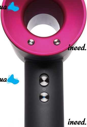 Фен для укладки и сушки волос Super Hair Dryer Supersonic HD07 5 в 1 стайлер со сменными магнитными насадки, защитой от перегрева и турборежимом 1600 W Розовый