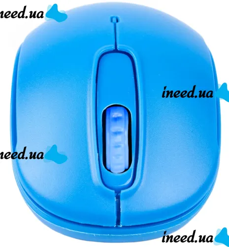 Беспроводная Bluetooth мышка ZornWee W110 Blue для компьютера и ноутбука, Игровая компьютерная блютуз мышь 2.4GHZ USB для ПК от батареек Синяя