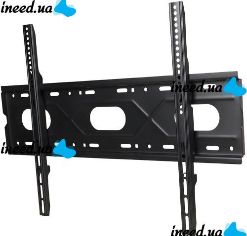 Настенный кронштейн V-STAR V86T 42"-86" наклонное крепление для телевизора на стену, подвесной держатель для ТВ 42-86 дюймов до 100 кг Черный