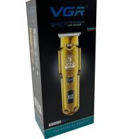 Беспроводная машинка для стрижки волос и бороды VGR V-927 профессиональный водонепроницаемый триммер с насадками на аккумуляторе с LED-дисплеем USB