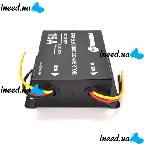 Преобразователь авто инвертор DC/DC 24v-12v 15A GS-D15A 180W