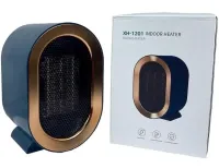 Настольный керамический обогреватель тепловентилятор Indoor Heater XH-1201 1200W, Напольный электрический тепловентилятор PTC 2 режима от сети 220В