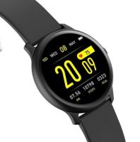 Наручные Смарт часы Smart Watch KW19 Black 44mm c измерением давления и фитнес трекером Умные Bluetooth часы с пульсометром IP67 Черные