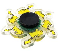 Детская игрушка антистресс спиннер бегущий Пикачу Run Animated Spinner 0057F с эффектом 3D анимации через камеру Покемон TL-24 для детей и взрослых