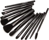 Набор кистей для макияжа Huda Beauty 12 штук, кисти для профессионального макияжа глаз, губ и лица, кисточки в металлической коробке