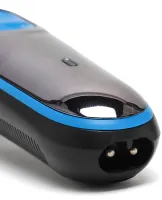 Gemei GM-587 cordless hair trimmer is a professional cordless beard and mustache trimmer with interchangeable attachments.