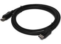 Видео кабель DisplayPort на DisplayPort 1.8 м универсальный переходник, соединительный кабель для передачи видеосигнала на телевизор 95506