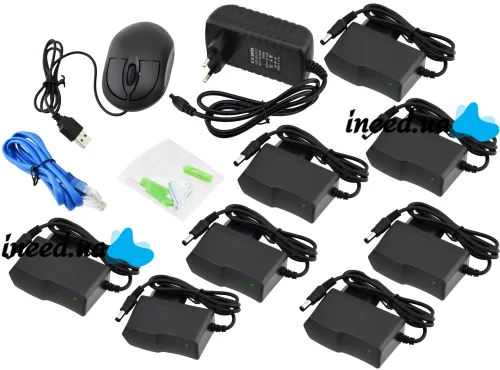 Комплект беспроводного видеонаблюдения видеорегистратор UKC DVR KIT 6678 WiFi набор на 8 уличных камер с датчиком движения для наружного наблюдения