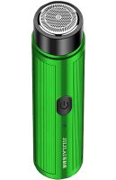 Аккумуляторная дорожная мини бритва шейвер Jililai Shaver 3W для сухого и влажного бритья, Беспроводная роторная электробритва депилятор для бороды