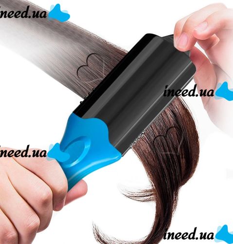 Плойка выпрямитель 3D Hair Printing Iron XL-619 для выпрямления волос с насадками с рисунком, Щипцы 5 пластин с керамическим покрытием и перчаткой