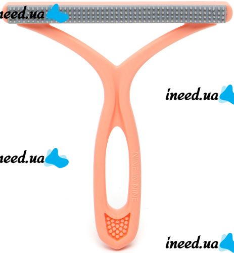 Двусторонняя щетка для удаления шерсти животных Dual-purpose Brush Hairball Buster SF246 скребок для чистки ворса и катышков с мебели и ковров