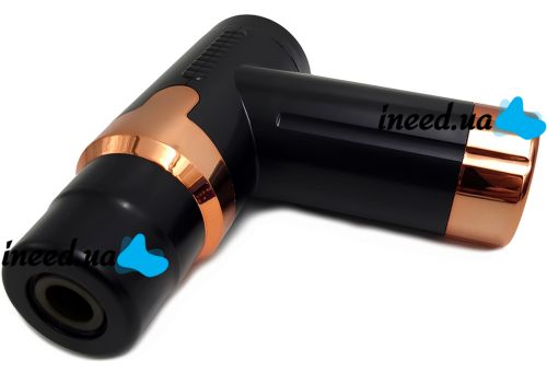 Мышечный ударный массажер Smart Fascia Massager JY-760 4 насадки, ручной перкуссионный вибромассажер пистолет для мышц тела на аккумулятор JY760