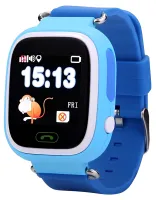 Розумний дитячий смарт-годинник Smart Baby Watch Excelvan Q80 з функцією GPS трекера, наручний смарт-годинник з SIM-карткою 400 мАг IOS Android
