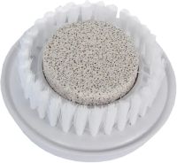Spin Spa 5-in-1 massage brush for washing and cleansing the face and body, electric massager for shower, bathtub, massager brush with replaceable nozzles White