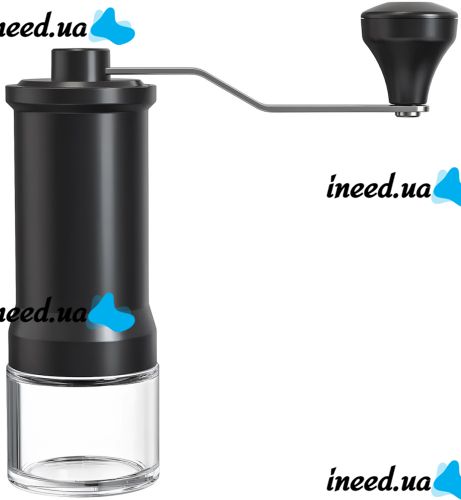 Ручная кофемолка Coffee Grinder KMDJ-D 5 регулировок помола, механический измельчитель кофейных зерен, мельница с керамическими жерновами Lecot