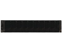 Гибкий экран Matrix Panel JTPD-03-011 9.2х37.4 см 16х64 LED светодиодная рекламная RGB лента в авто, бегущая строка с пультом и Bluetooth WiFi