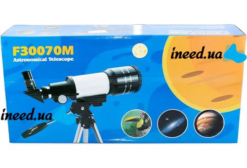 Астрономический телескоп Astronomical Telescope AM F30070M монокуляр на треноге с двумя окулярами 150 х монокуляр со штативом для наблюдений F-70300M
