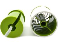 Ручной измельчитель для свежей зелени Herb Grinder ручная механическая мельница для специй и сушеных трав с регулируемым уровнем помола Зеленая