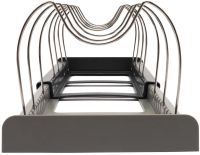 Расширяемый держатель для хранения крышек Dish Rack кухонный выдвижной органайзер для посуды, раздвижная сушилка подставка для кастрюль на кухню