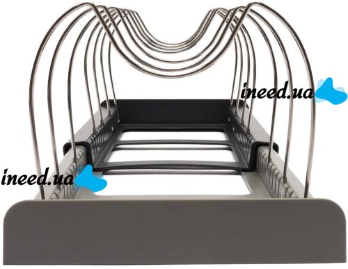 Расширяемый держатель для хранения крышек Dish Rack кухонный выдвижной органайзер для посуды, раздвижная сушилка подставка для кастрюль на кухню