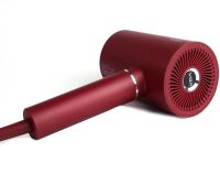 Professional hair dryer for styling and drying VGR V-431 Red with an ionization nozzle, overheating protection and cold air mode 1800W