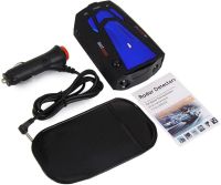 Автомобильный лазерный антирадар Radar Detectors T9-V7 детектор радиолокатора, радар обнаружитель измерения скорости с LED дисплеем на 360° V7