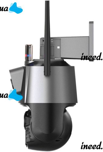 Color Outdoor IP Surveillance Camera with Dual Camera P11 WiFi Video Camera with Night Shooting, Motion Sensor and Microphone 3MP SD RJ45