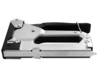Ручной пружинный степлер MasterTool 41-0906 для скоб R53 4-14 мм строительный рессорный инструмент с плавной регулировкой силы удара Gun Powerful