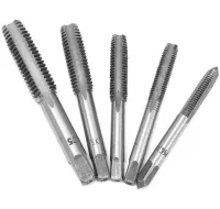 Набор метчики и плашки Tap and Die Set M3-M12 20 штук комплект стальных метчиков и плашек для нарезания метрической резьбы в кейсе мечек и лерка