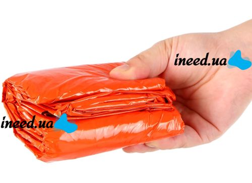 Аварийный спальный мешок Emergency Sleeping Bag многоразовый водонепроницаемый спасательный термомешок, спальник из фольги для экстремальных условий