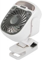 Handheld Mini Fan Arctic Air Coll Clamp Desktop Air Conditioner with Humidifier, Portable Air Cooler with Backlight on a USB Clothespin