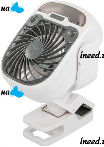 Handheld Mini Fan Arctic Air Coll Clamp Desktop Air Conditioner with Humidifier, Portable Air Cooler with Backlight on a USB Clothespin