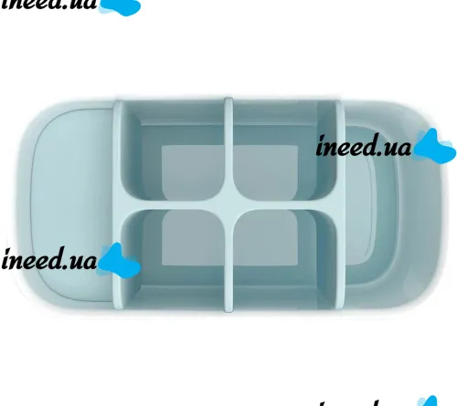 Настольная подставка органайзер Large Toothbrush Caddy для зубных щеток и пасты на 6 отсеков, Держатель зубной щетки Joseph для ванной комнаты Белый