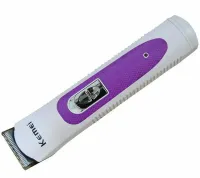 Kemei KM-7013 Wireless Edging Hair Clipper with Adjustable Nozzle, Wireless Trimmer Razor for Edging Beard and Mustache