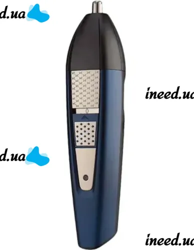 ProMozer MZ-2030 3in1 cordless hair trimmer with attachments for cutting beard nose and ear hair, Cordless trimmer shaver Moser MZ2030 Blue