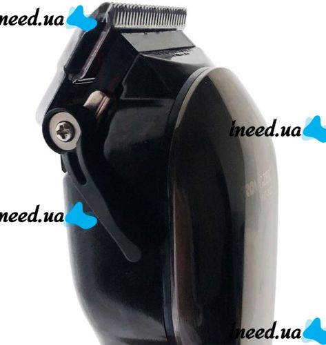 Профессиональная проводная машинка Mozer MZ-322 для стрижки волос с регулировкой длины лезвий и 4 насадками, Сетевая машинка триммер Мозер от сети