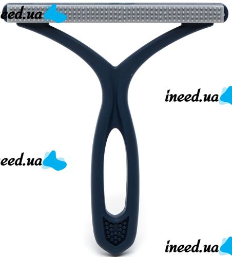 Двусторонняя щетка для удаления шерсти животных Dual-purpose Brush Hairball Buster SF246 скребок для чистки ворса и катышков с мебели и ковров