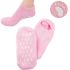 Moisturizing Gel Socks for pedicure SPA Gel Socks Pink, Cosmetic Socks for SPA Treatments with anti-slip coating and Moisturizing gel